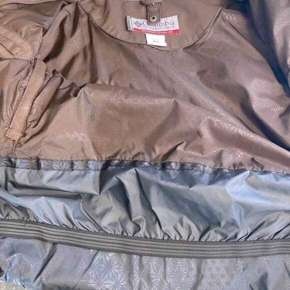 Columbia Brown Convert Ski Snowboard Waterproof Breathable Winter Snow Coat M - Picture 11 of 13
